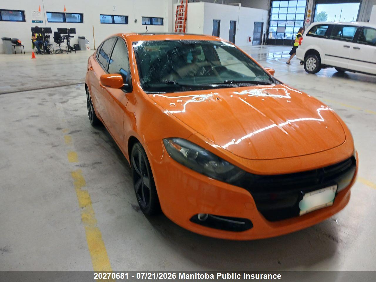 1C3CDFEB5ED866795 · 2014 DODGE DART GT