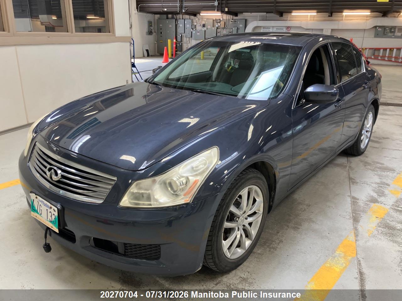 JNKCV61F09M362953 · 2009 INFINITI G37X