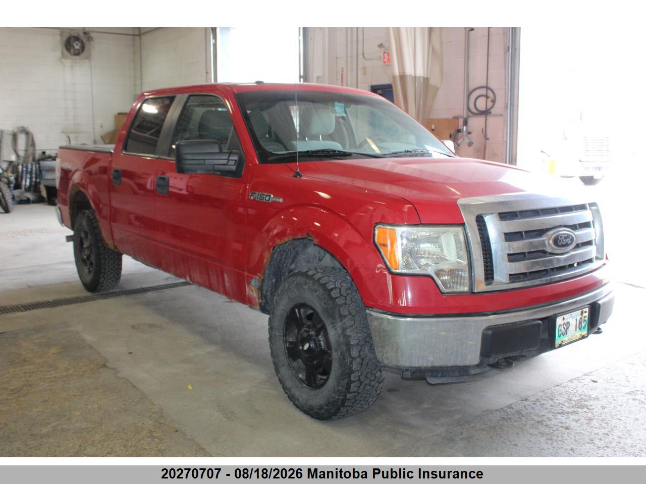 1FTFW1EF4CKD40062 · 2012 FORD F150 XLT SUPERCREW