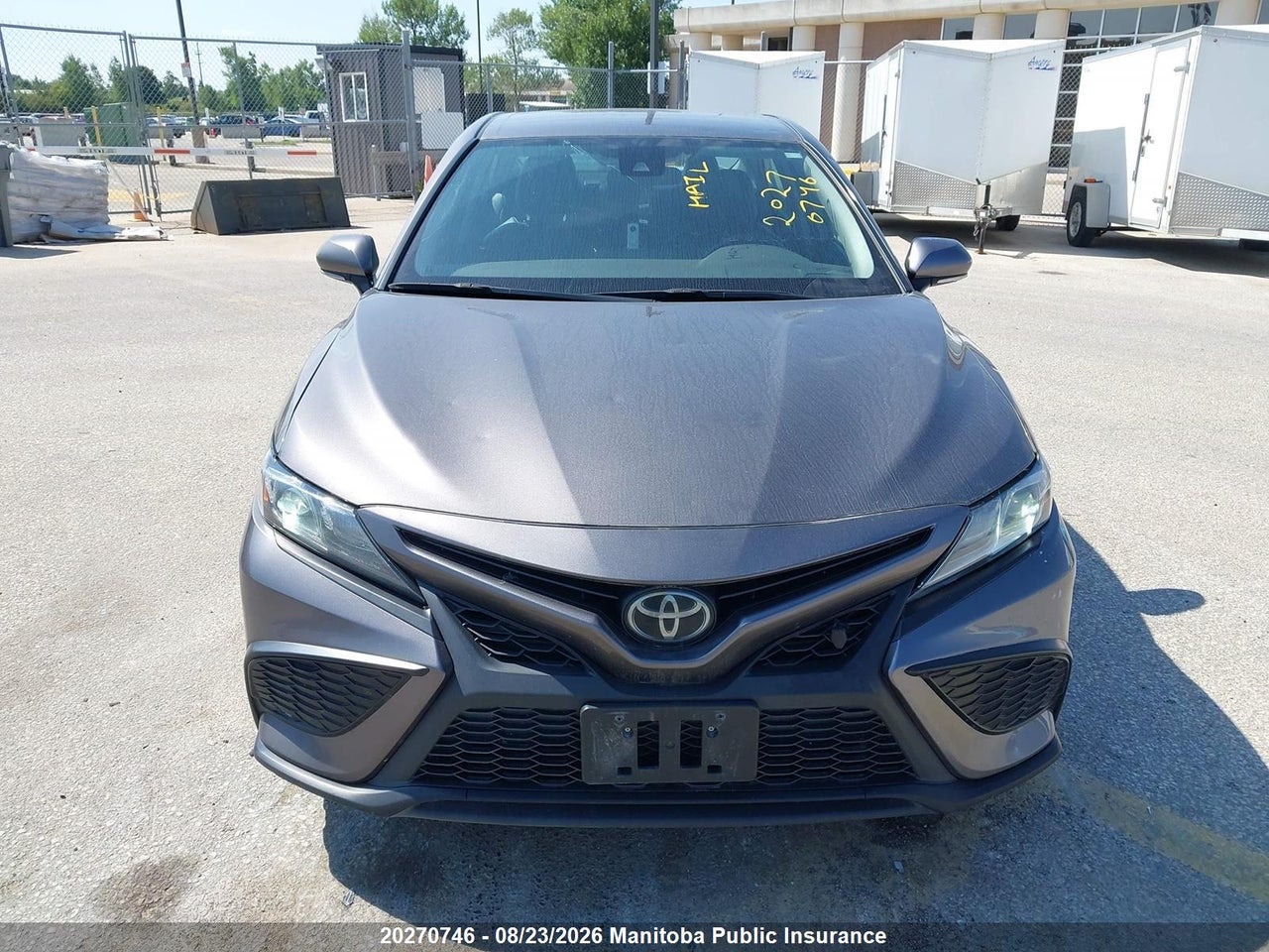 4T1G11AK7MU591133 · 2021 TOYOTA CAMRY SE · 12/16