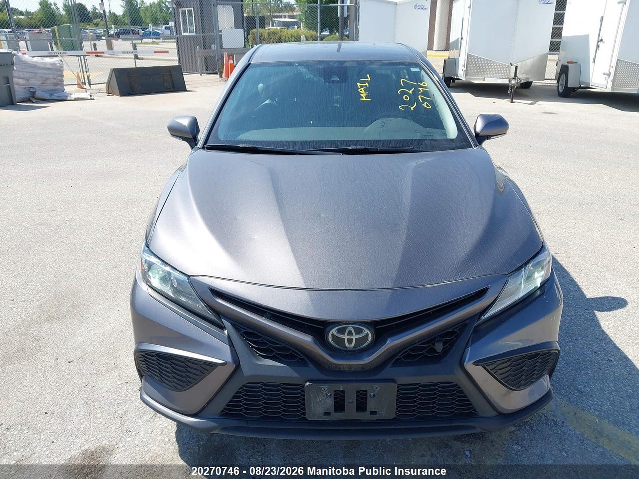 4T1G11AK7MU591133 · 2021 TOYOTA CAMRY SE · 6/16