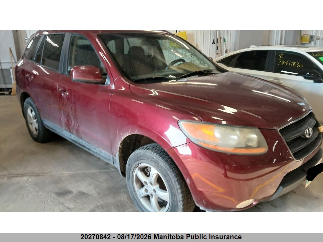 2008 HYUNDAI SANTA FE GLS