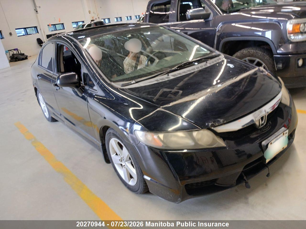 2HGFA16649H102291 · 2009 HONDA CIVIC LX-S