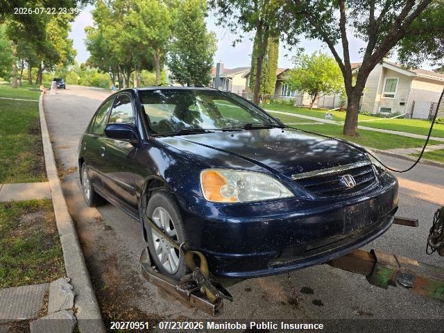 2HGES168X2H930037 · 2002 HONDA CIVIC LX
