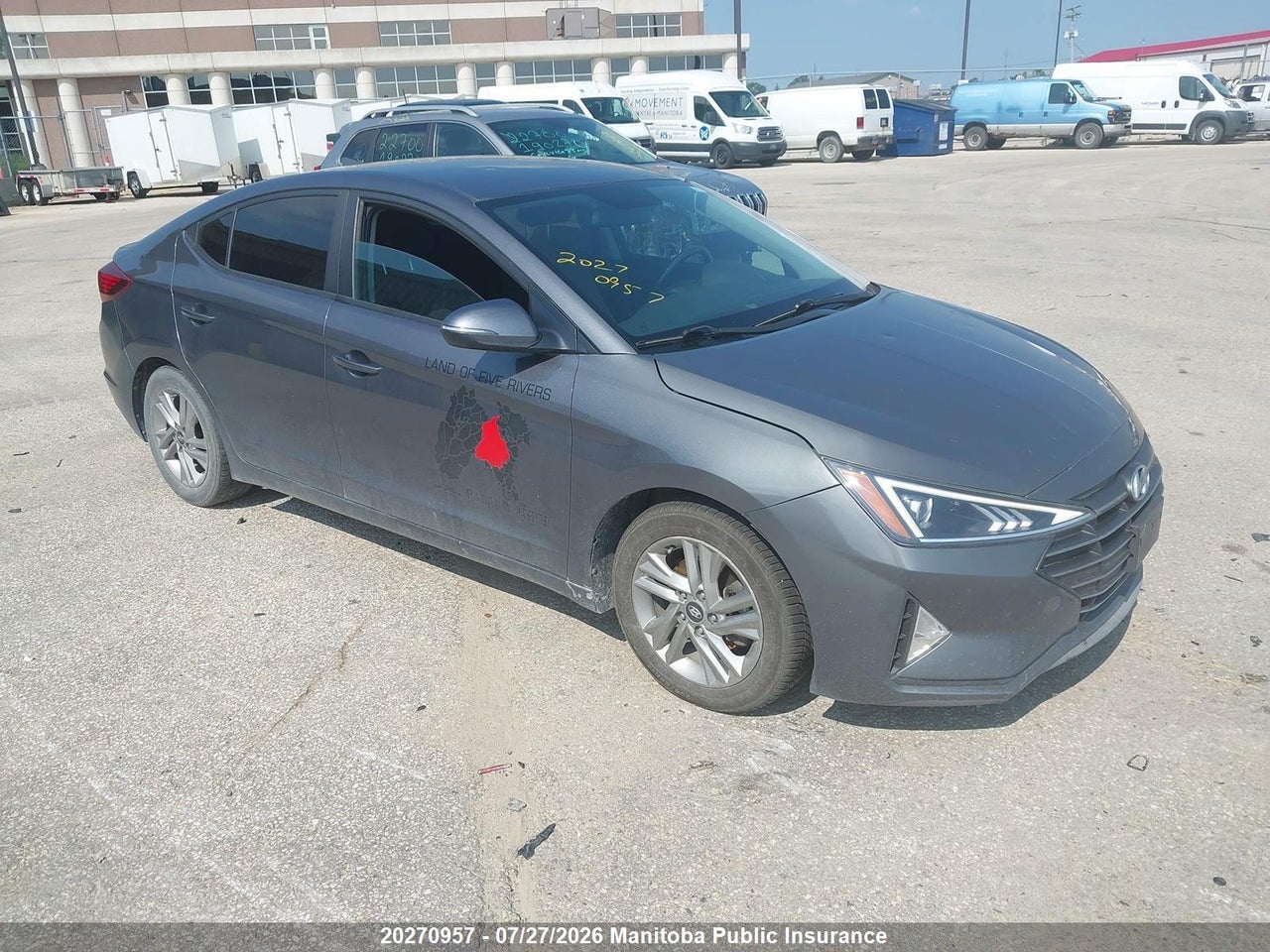KMHD84LF6KU857335 · 2019 HYUNDAI ELANTRA PREFERRED