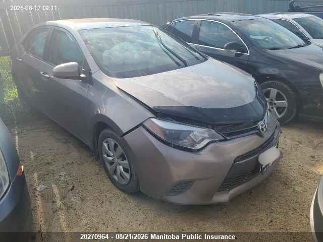 2T1BURHE3GC661071 · 2016 TOYOTA COROLLA LE