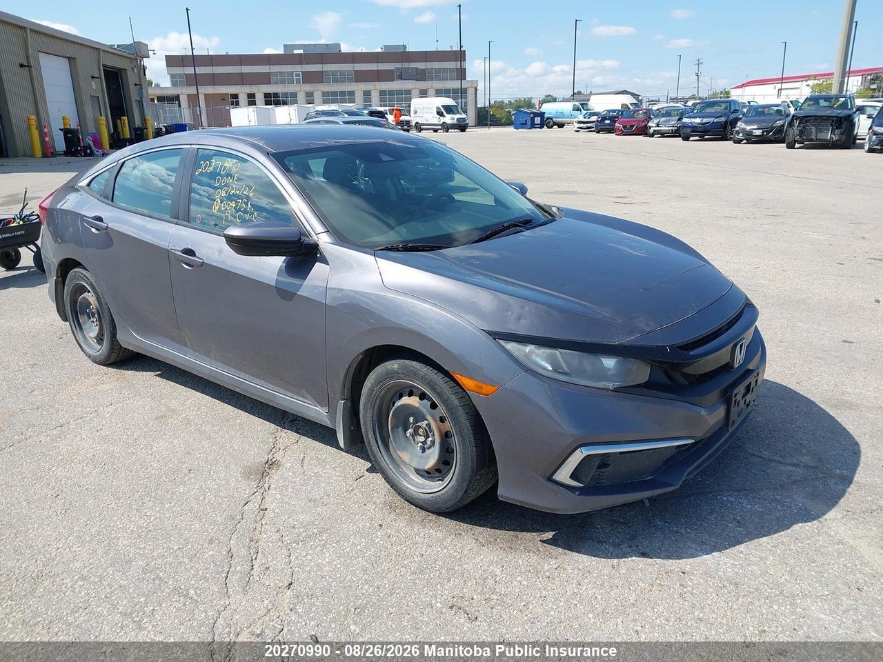 2HGFC2F53KH004754 · 2019 HONDA CIVIC LX