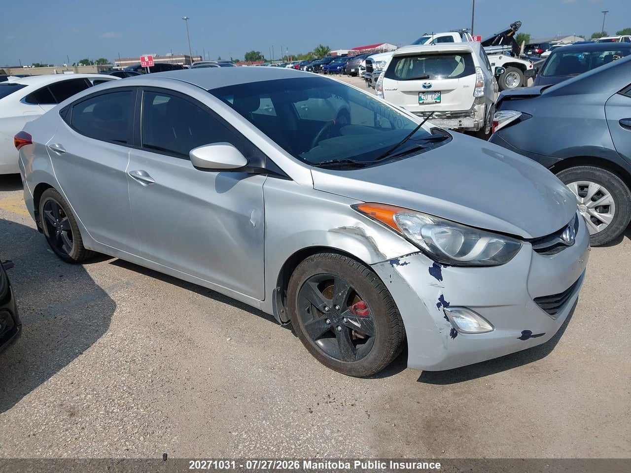 5NPDH4AE8GH692579 · 2016 HYUNDAI ELANTRA GL