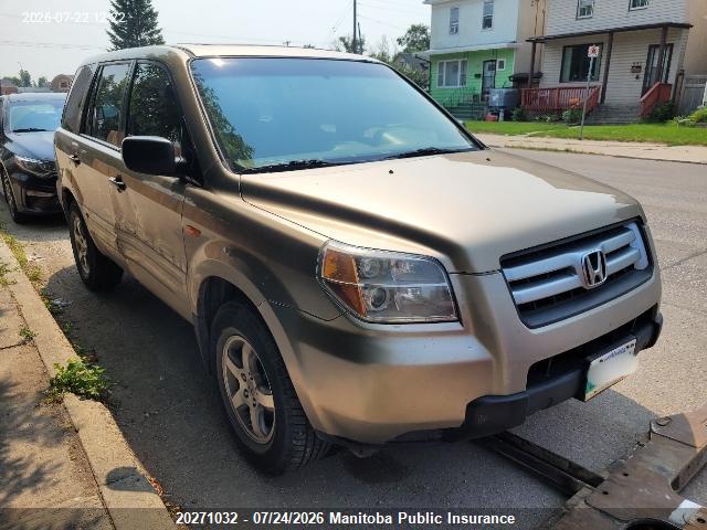5FNYF28176B026065 · 2006 HONDA PILOT LX