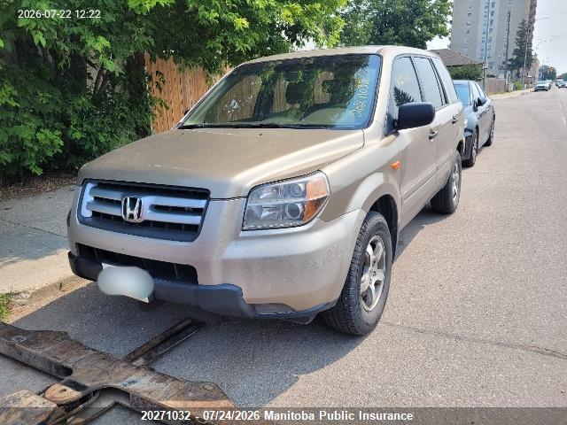 5FNYF28176B026065 · 2006 HONDA PILOT LX · 2/12