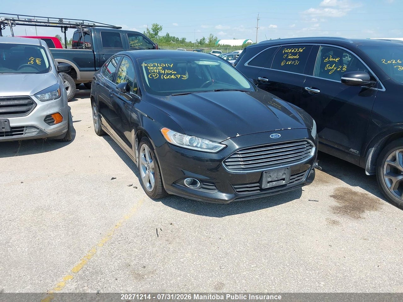 3FA6P0H97ER160673 · 2014 FORD FUSION SE