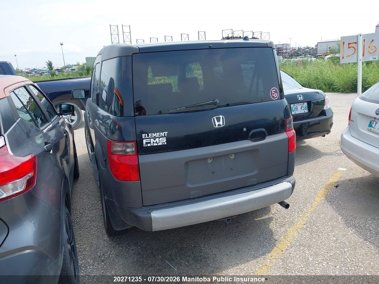 5J6YH18553L802090 · 2003 HONDA ELEMENT EX · 3/15