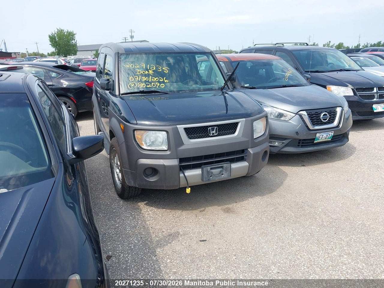 5J6YH18553L802090 · 2003 HONDA ELEMENT EX