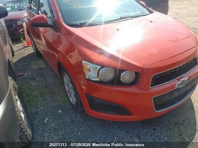 1G1JC6EH9C4111746 · 2012 CHEVROLET SONIC LT