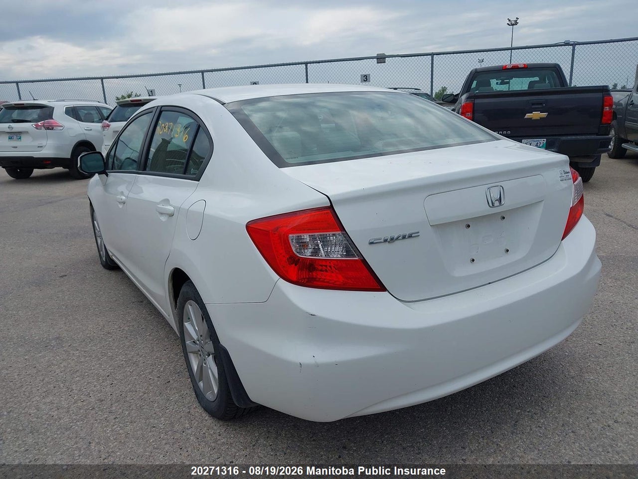 2HGFB2F56CH008687 · 2012 HONDA CIVIC LX · 3/18