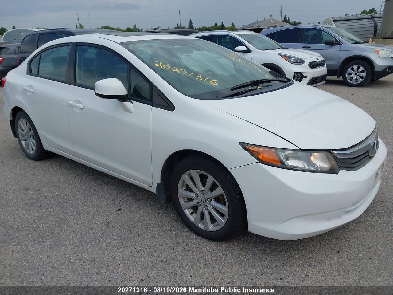2HGFB2F56CH008687 · 2012 HONDA CIVIC LX