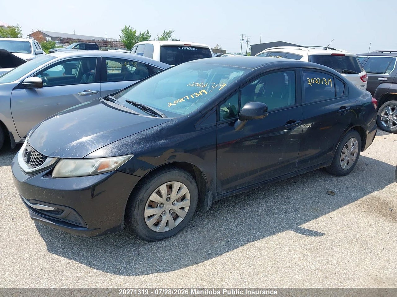 2HGFB2F46DH005233 · 2013 HONDA CIVIC LX · 2/20