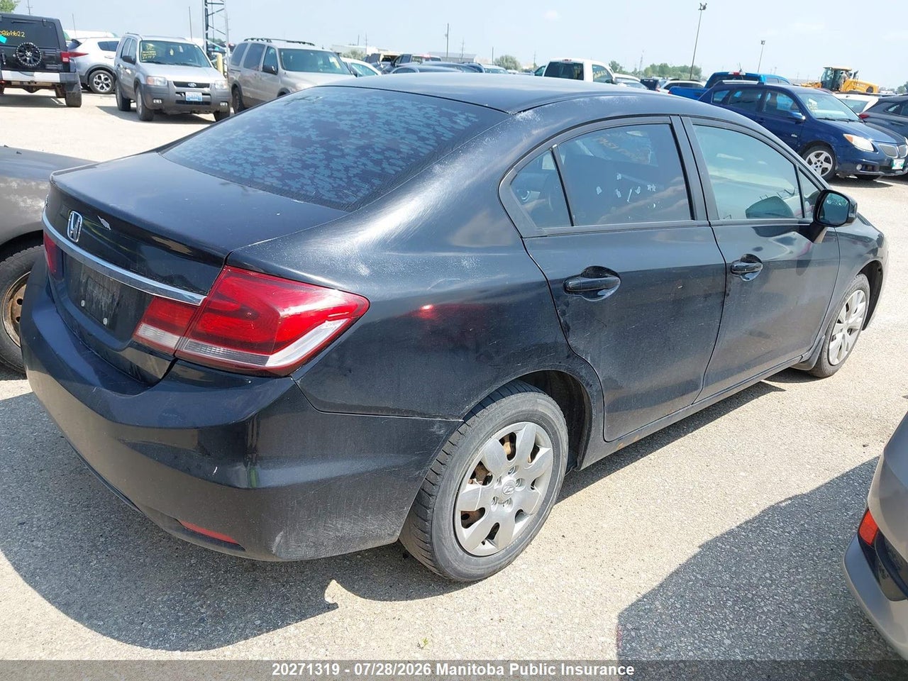 2HGFB2F46DH005233 · 2013 HONDA CIVIC LX · 4/20