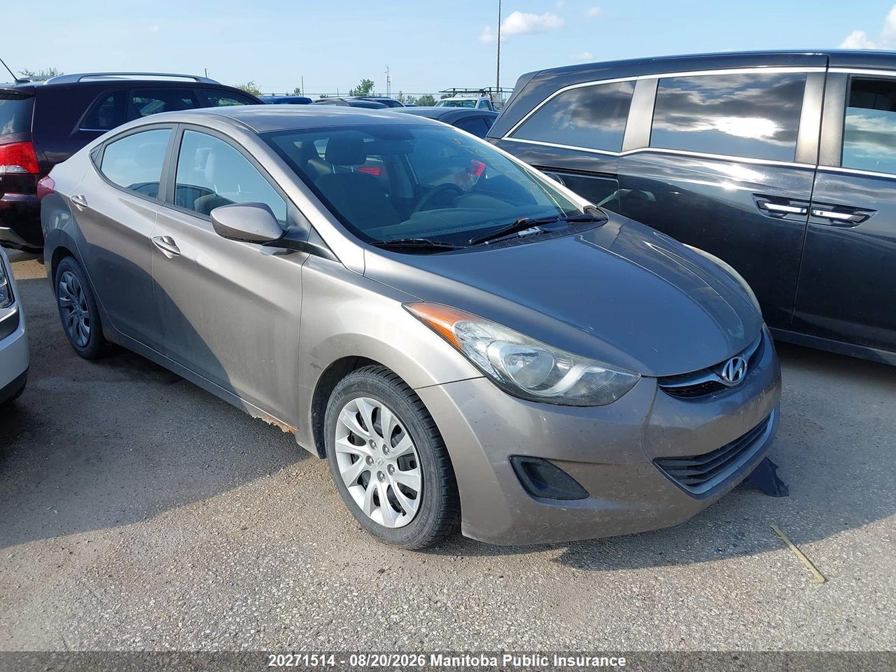 5NPDH4AE7DH324650 · 2013 HYUNDAI ELANTRA GL