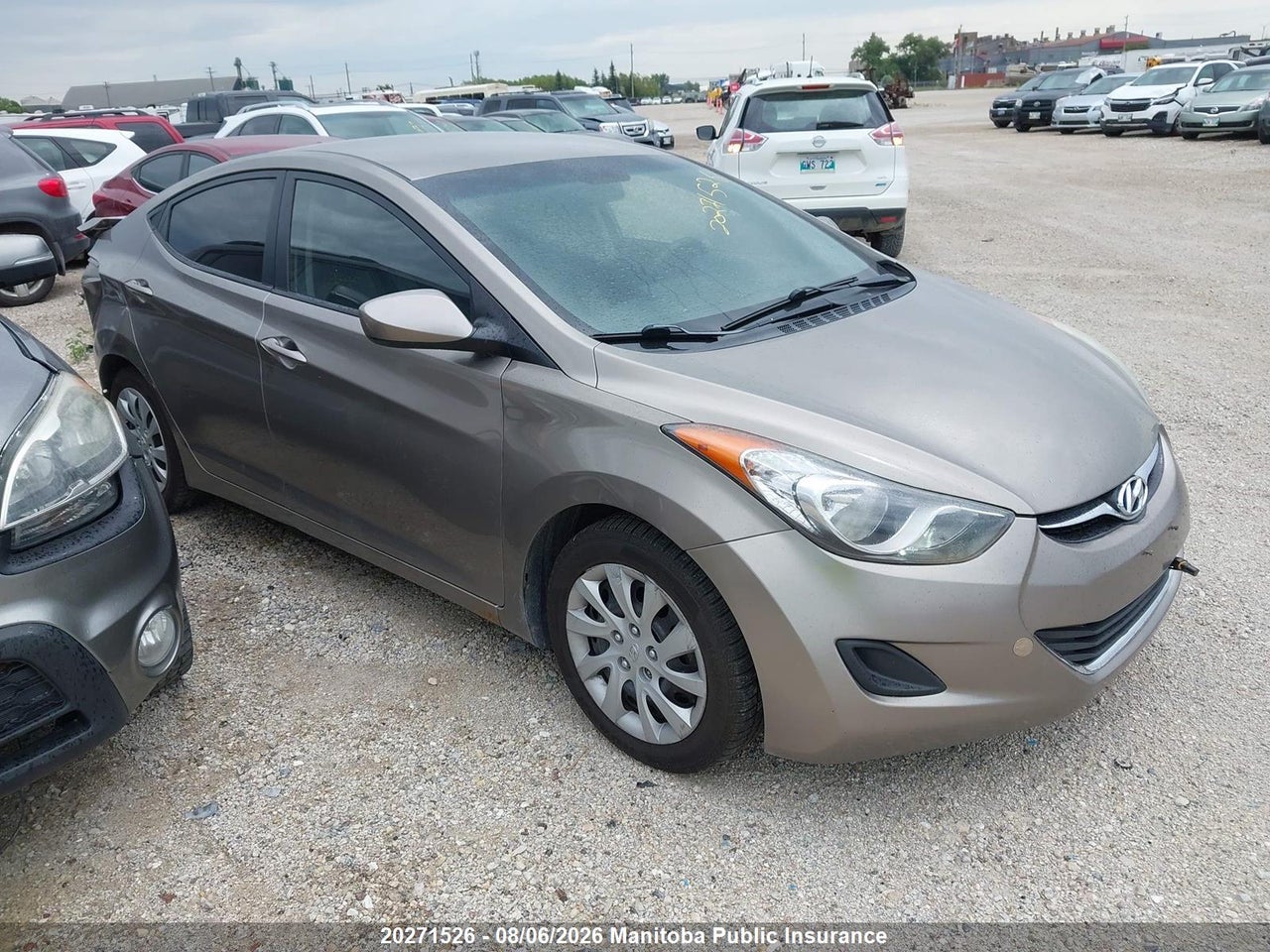 5NPDH4AE6DH433620 · 2013 HYUNDAI ELANTRA GL