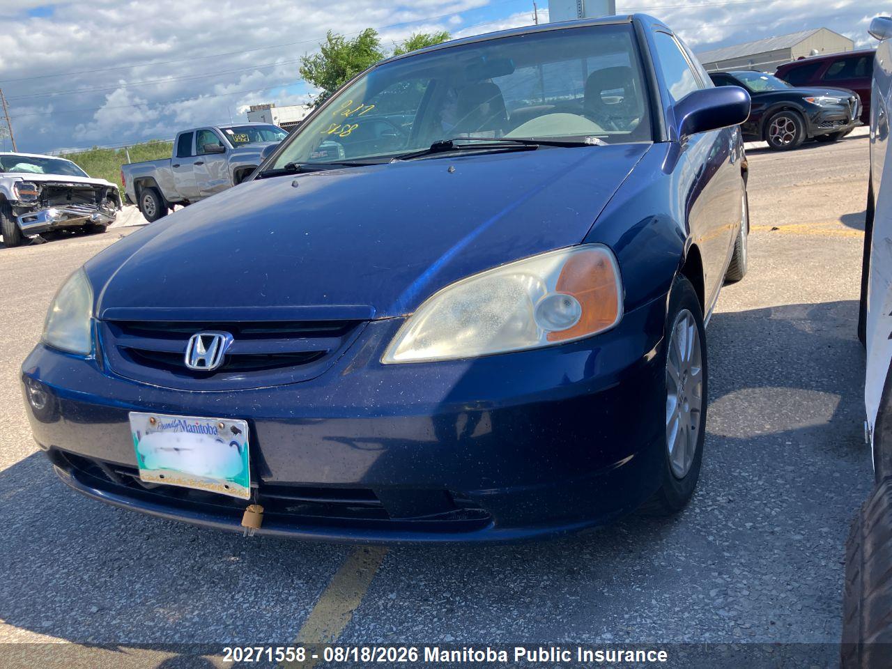 2002 HONDA CIVIC SI