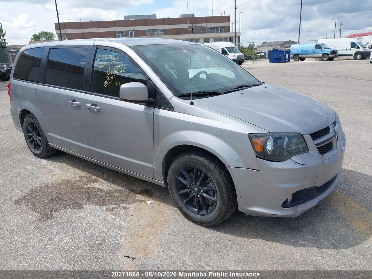 2C4RDGEG8LR199741 · 2020 DODGE GRAND CARAVAN GT