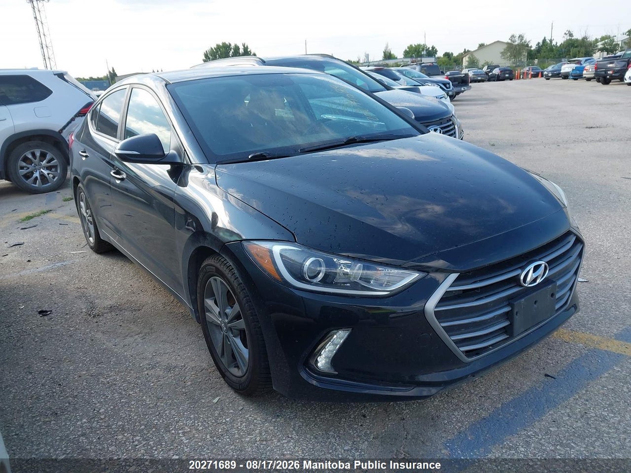 KMHD84LF3JU694528 · 2018 HYUNDAI ELANTRA GL