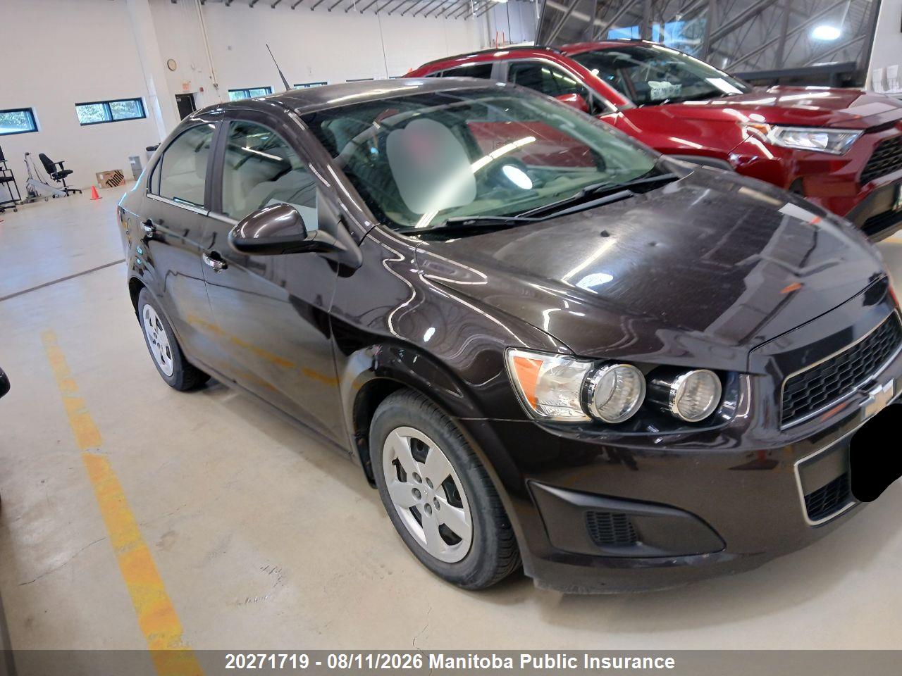 1G1JC5EH0D4231365 · 2013 CHEVROLET SONIC LT
