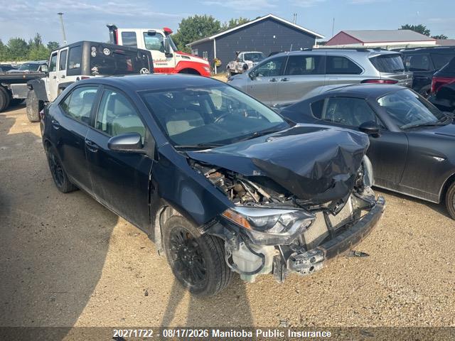 2T1BURHE6EC222167 · 2014 TOYOTA COROLLA LE