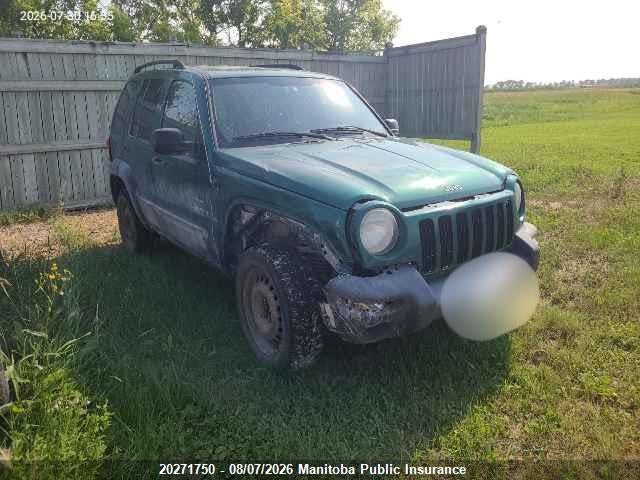 1J4GL48KX4W152769 · 2004 JEEP LIBERTY SPORT
