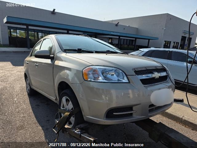 3G1TB5DG6BL144145 · 2011 CHEVROLET AVEO LS