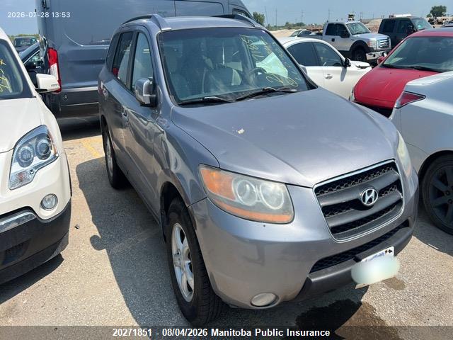 5NMSG13E88H169342 · 2008 HYUNDAI SANTA FE GL