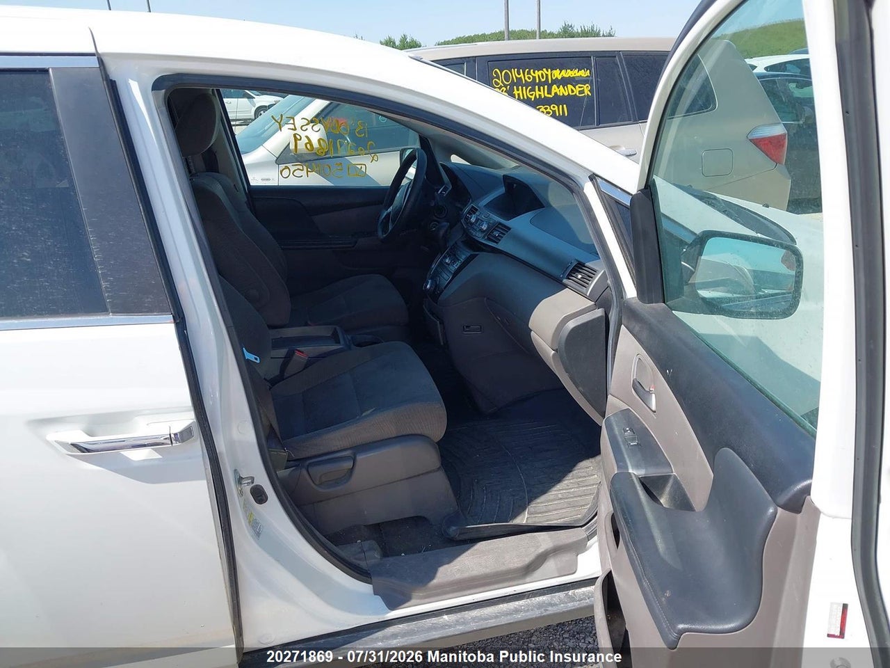5FNRL5H40DB501450 · 2013 HONDA ODYSSEY EX · 5/18