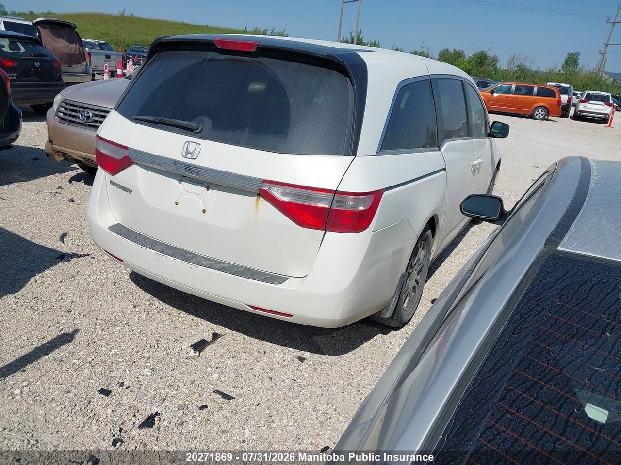 5FNRL5H40DB501450 · 2013 HONDA ODYSSEY EX · 4/18