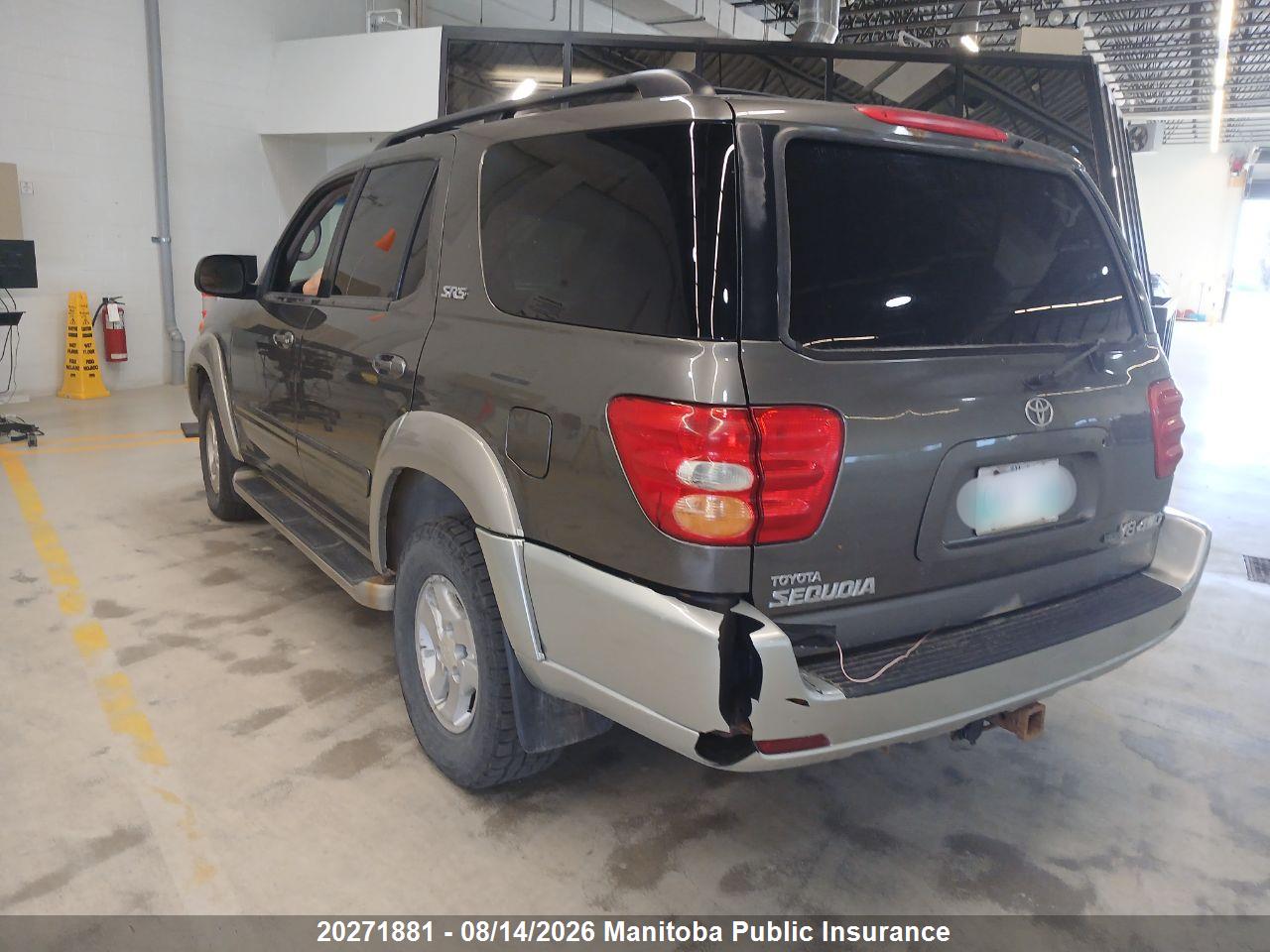 5TDBT44A43S190848 · 2003 TOYOTA SEQUOIA SR5 · 4/13