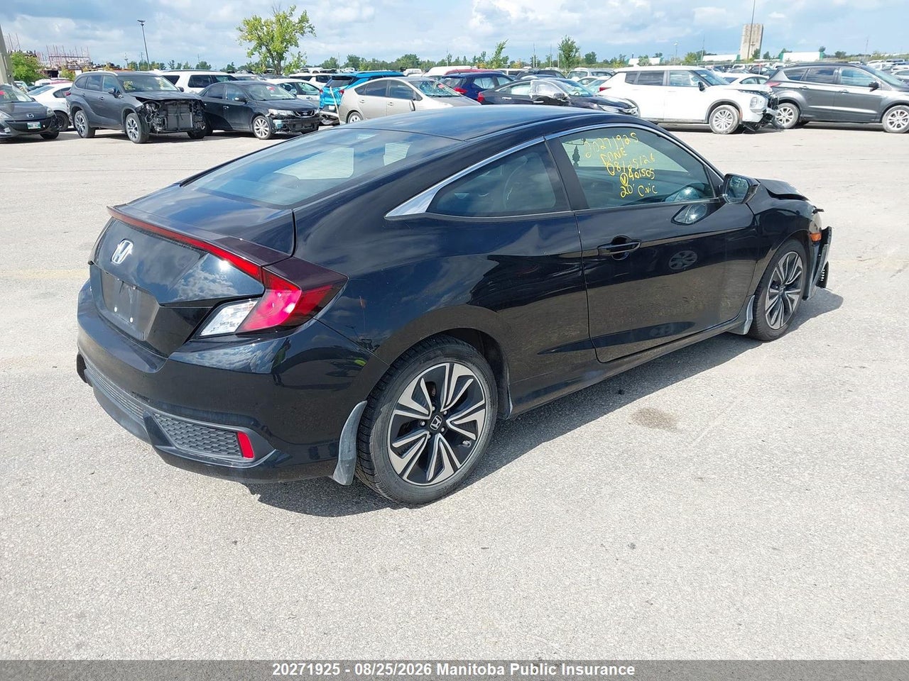 2HGFC4B61LH401505 · 2020 HONDA CIVIC LX · 4/16