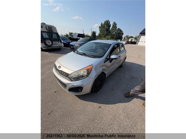 KNADM5A33C6711489 · 2012 KIA RIO5 LX+