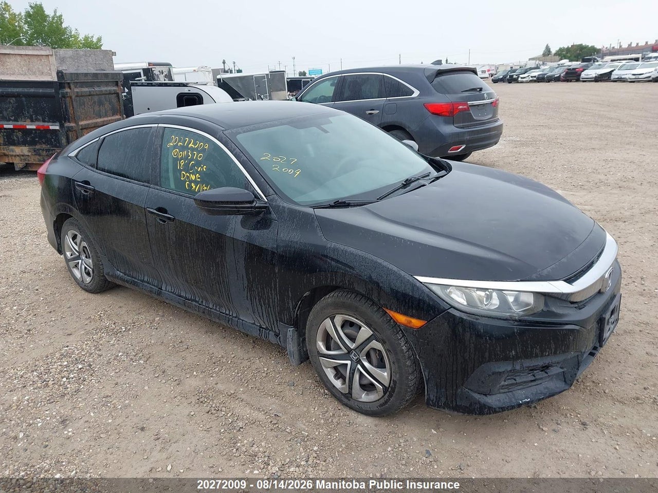 2HGFC2F50JH011370 · 2018 HONDA CIVIC LX