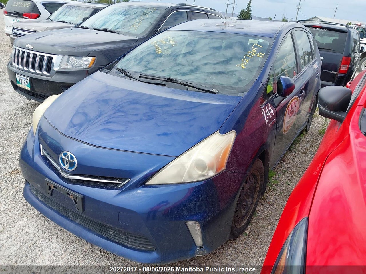 JTDZN3EU3C3120884 · 2012 TOYOTA PRIUS V · 2/16