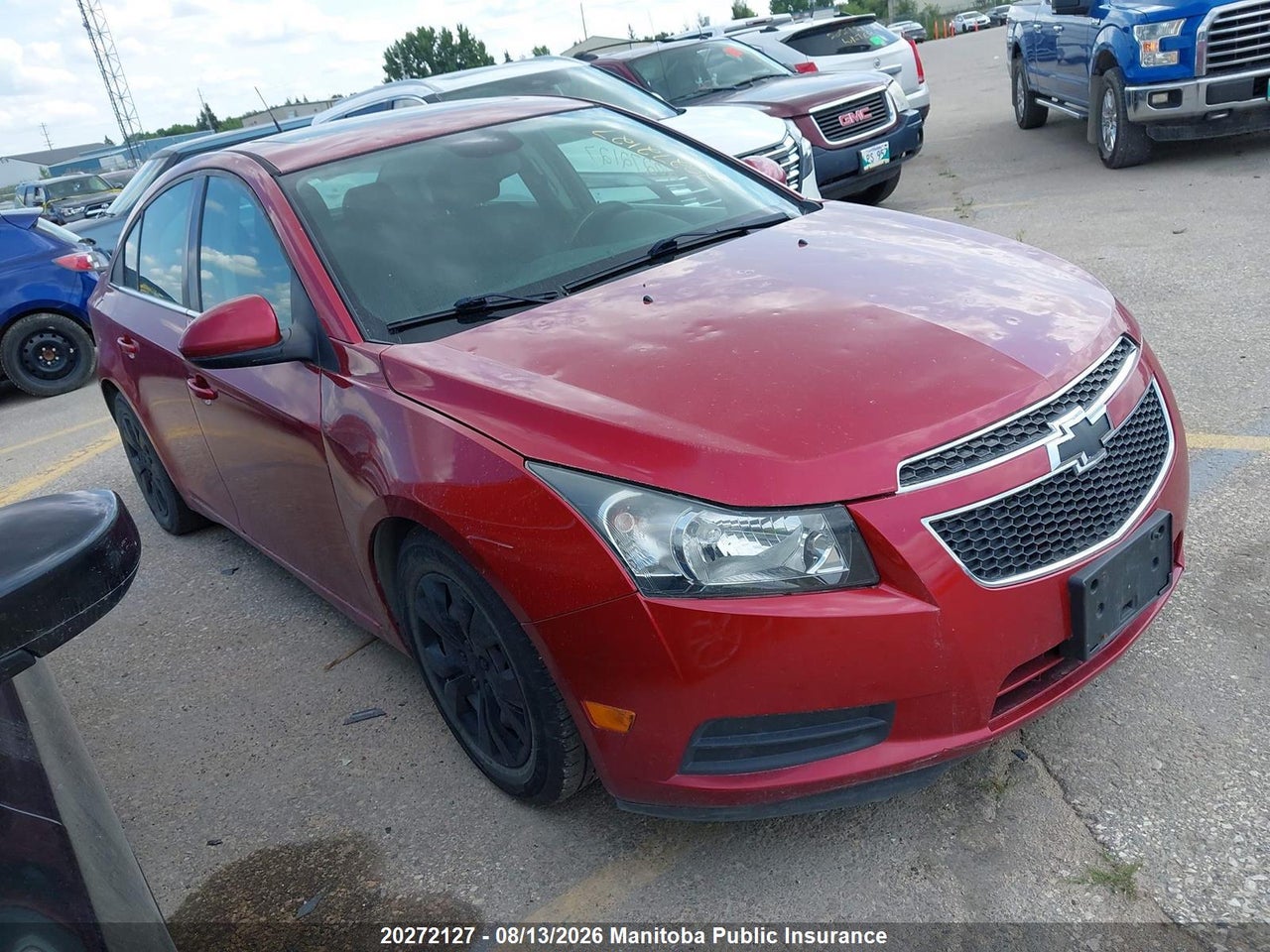 1G1PC5SB4E7155207 · 2014 CHEVROLET CRUZE LT TURBO
