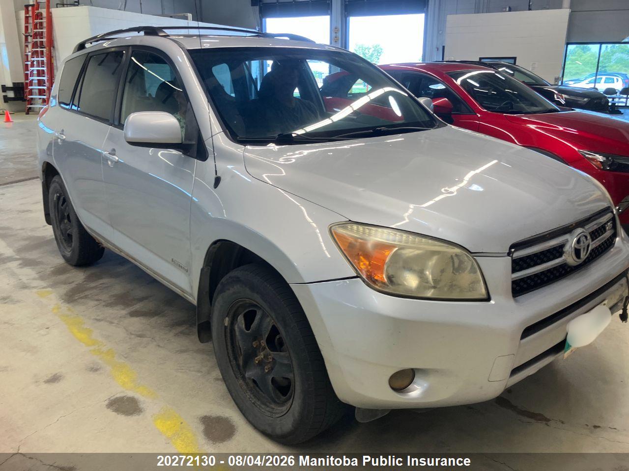 JTMBK31V586044759 · 2008 TOYOTA RAV4 LIMITED V6