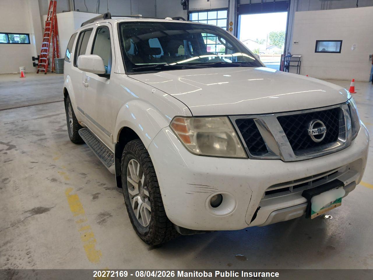 5N1AR1NB4BC623323 · 2011 NISSAN PATHFINDER LE