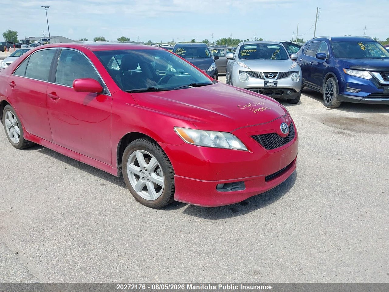 4T1BE46K97U178157 · 2007 TOYOTA CAMRY SE