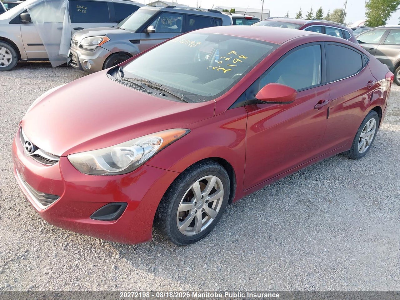 5NPDH4AE2DH198634 · 2013 HYUNDAI ELANTRA GL · 2/15