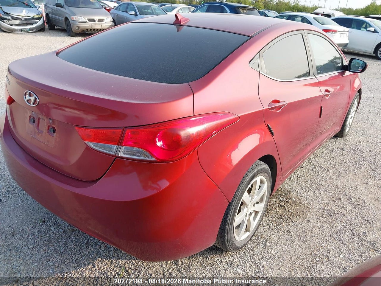 5NPDH4AE2DH198634 · 2013 HYUNDAI ELANTRA GL · 4/15