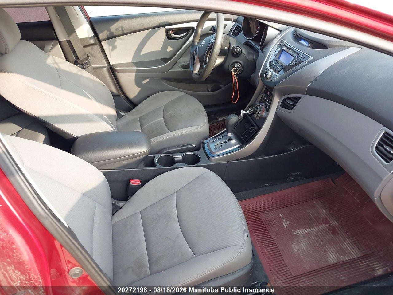 5NPDH4AE2DH198634 · 2013 HYUNDAI ELANTRA GL · 5/15