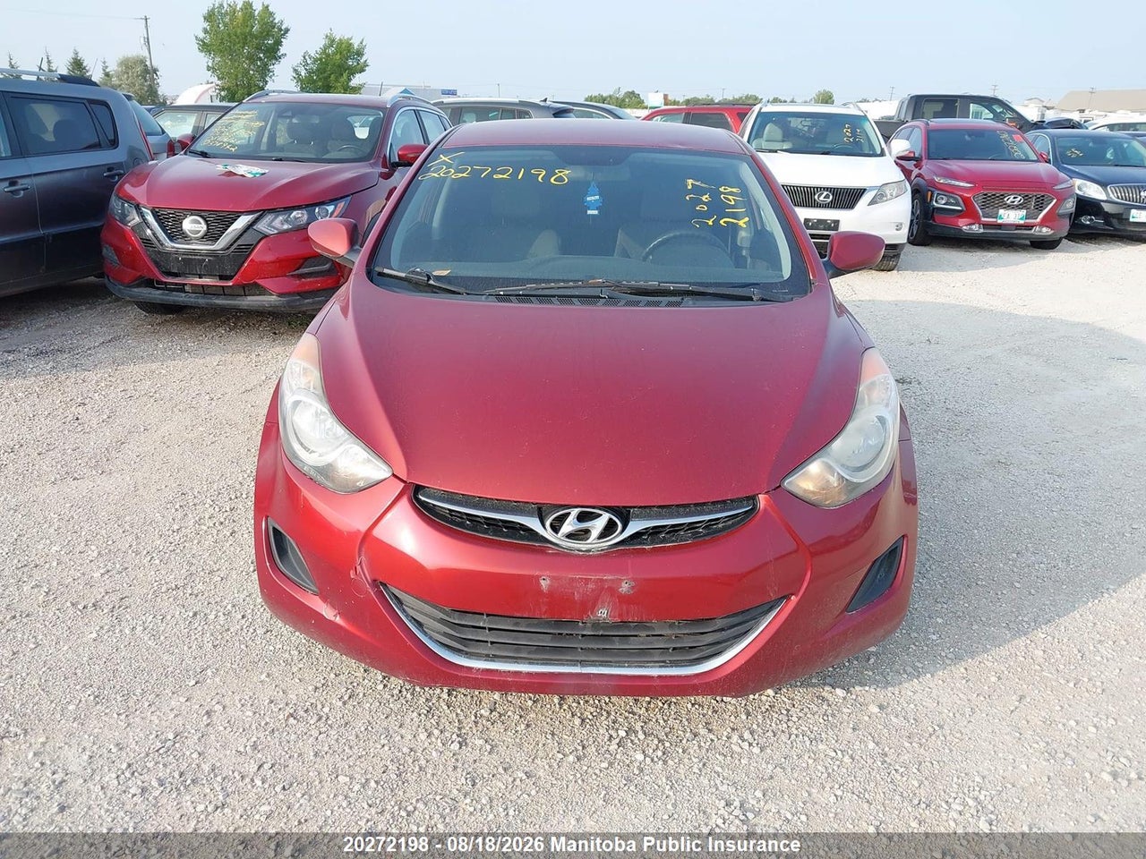 5NPDH4AE2DH198634 · 2013 HYUNDAI ELANTRA GL · 11/15