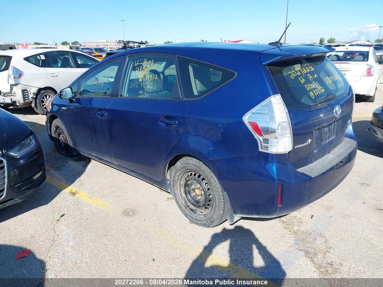 JTDZN3EU5C3173912 · 2012 TOYOTA PRIUS V · 3/16