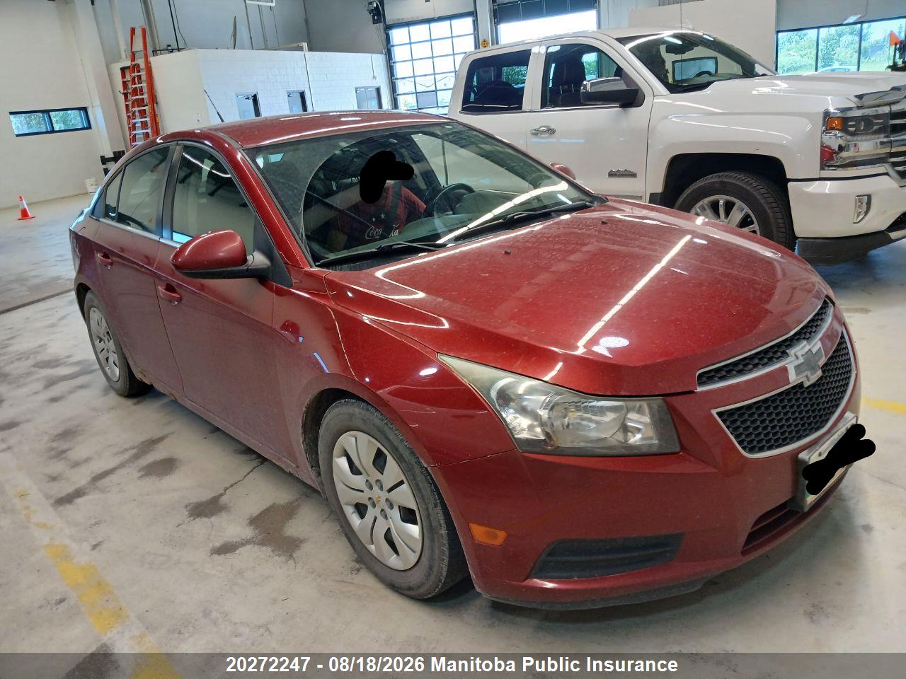 1G1PC5SBXE7378495 · 2014 CHEVROLET CRUZE LT TURBO