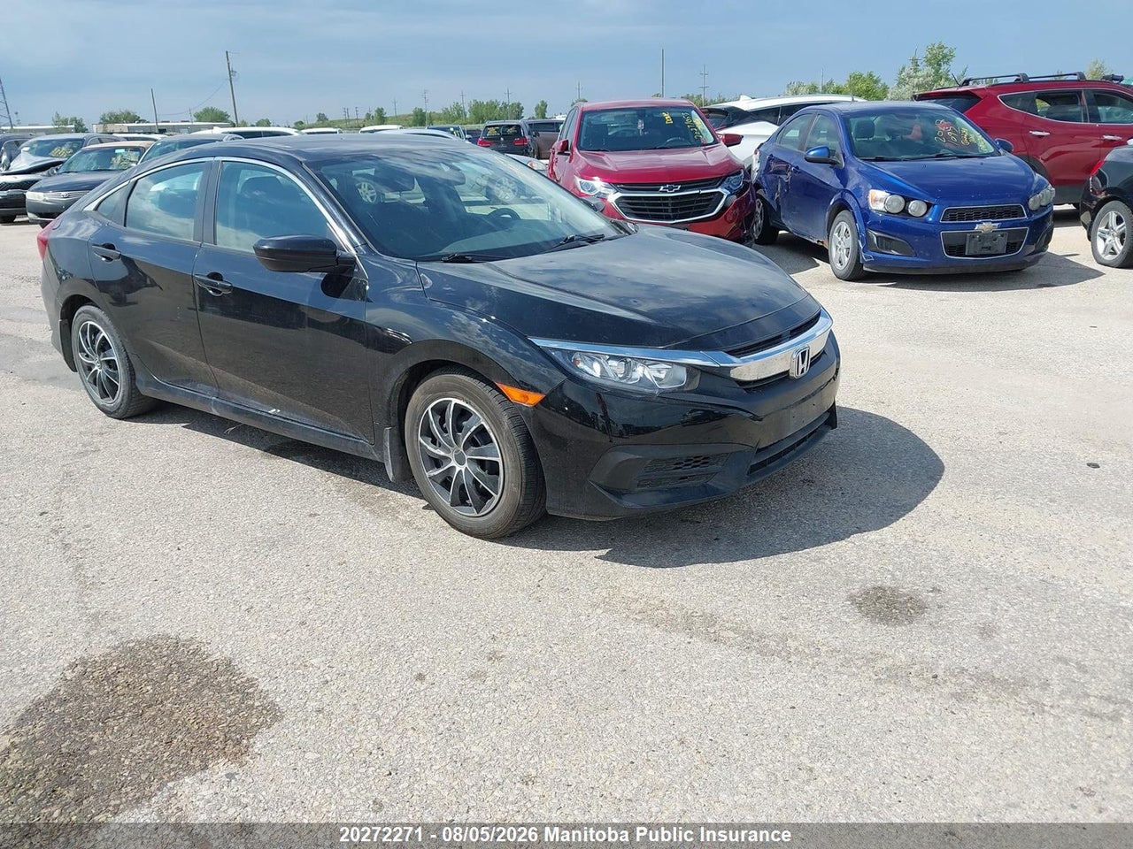 2HGFC2F55HH026134 · 2017 HONDA CIVIC LX